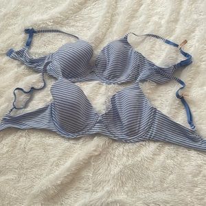 THREE gap body bras, size 34c